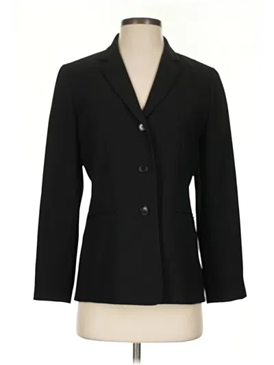 Pre-owned Ann Taylor Loft Blazer Jacket In Black