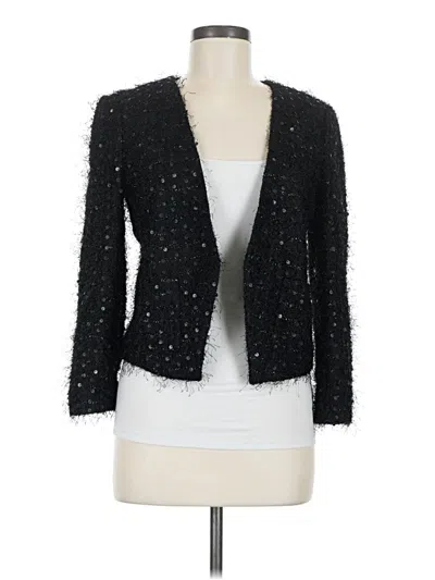 Pre-owned Ann Taylor Loft Blazer Jacket In Black