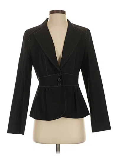 Pre-owned Ann Taylor Loft Blazer Jacket In Black