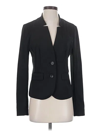 Pre-owned Ann Taylor Loft Blazer Jacket In Black