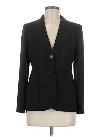 Pre-owned Ann Taylor Loft Blazer Jacket In Black