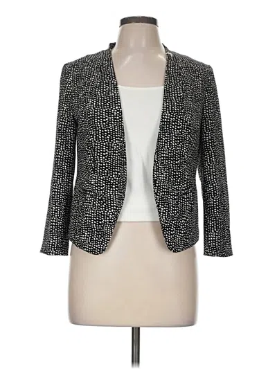 Pre-owned Ann Taylor Loft Blazer Jacket In Black