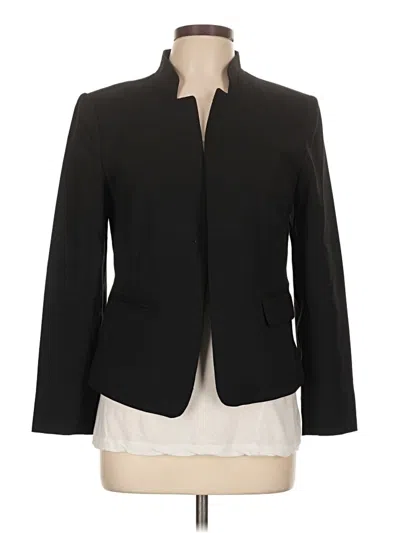 Pre-owned Ann Taylor Loft Blazer Jacket In Black