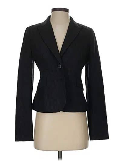 Pre-owned Ann Taylor Loft Blazer Jacket In Black