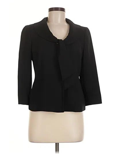 Pre-owned Ann Taylor Loft Blazer Jacket In Black