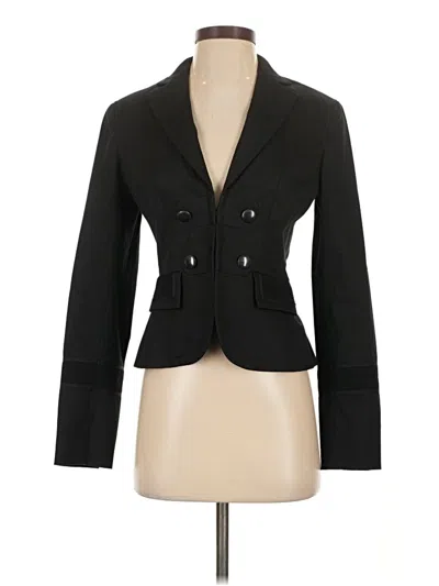 Pre-owned Ann Taylor Loft Blazer Jacket In Black