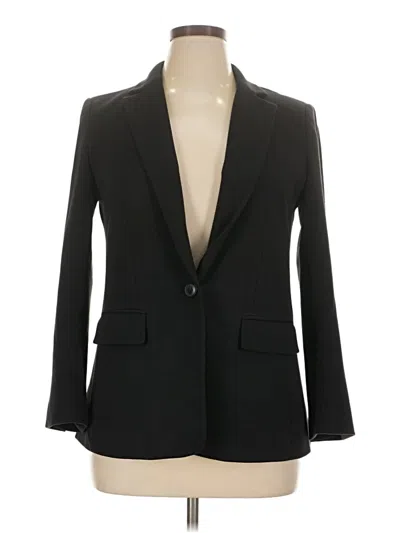 Pre-owned Ann Taylor Loft Blazer Jacket In Black