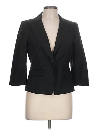 Pre-owned Ann Taylor Loft Blazer Jacket In Black