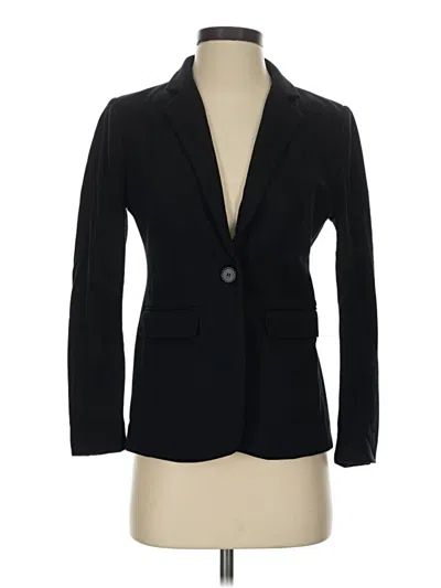 Pre-owned Ann Taylor Loft Blazer Jacket In Black