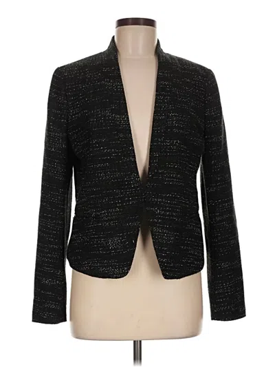 Pre-owned Ann Taylor Loft Blazer Jacket In Black