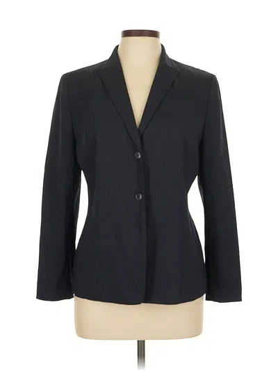 Pre-owned Ann Taylor Loft Blazer Jacket In Blue
