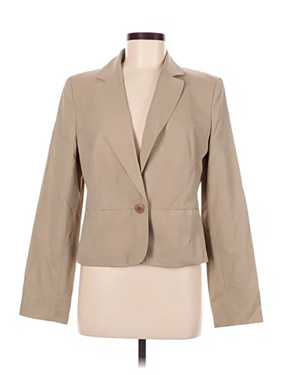 Pre-owned Ann Taylor Loft Blazer Jacket In Brown