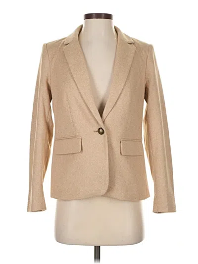 Pre-owned Ann Taylor Loft Blazer Jacket In Brown