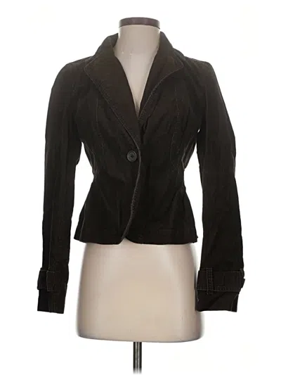 Pre-owned Ann Taylor Loft Blazer Jacket In Brown