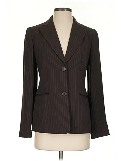 Pre-owned Ann Taylor Loft Blazer Jacket In Brown