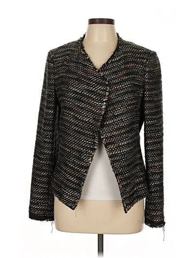 Pre-owned Ann Taylor Loft Blazer Jacket In Gold