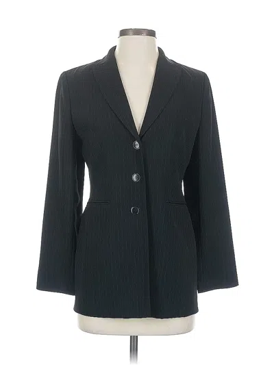 Pre-owned Ann Taylor Loft Blazer Jacket In Gray