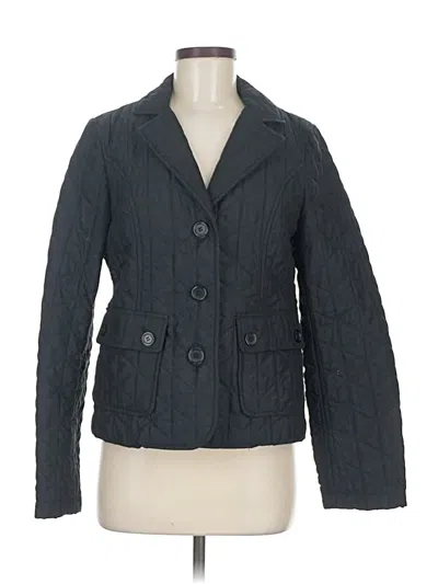 Pre-owned Ann Taylor Loft Blazer Jacket In Gray