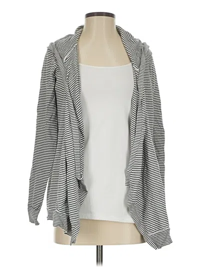 Pre-owned Ann Taylor Loft Blazer Jacket In Gray