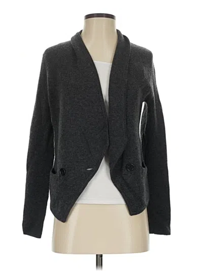Pre-owned Ann Taylor Loft Blazer Jacket In Gray