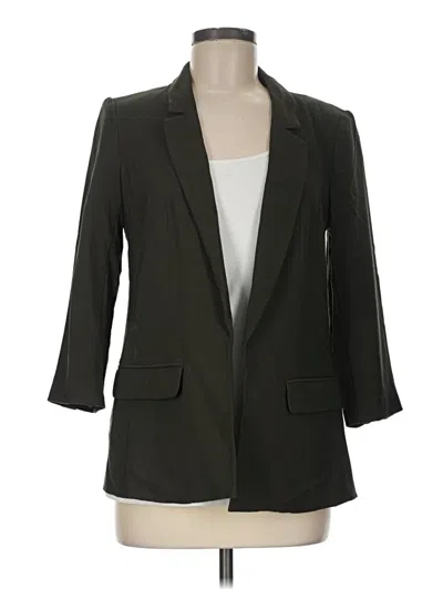 Pre-owned Ann Taylor Loft Blazer Jacket In Green