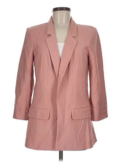 Pre-owned Ann Taylor Loft Blazer Jacket In Pink