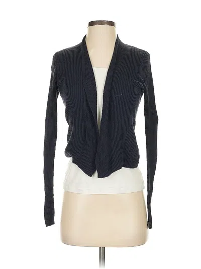 Pre-owned Ann Taylor Loft Cardigan Sweater In Black