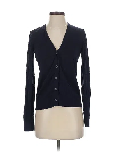 Pre-owned Ann Taylor Loft Cardigan Sweater In Black