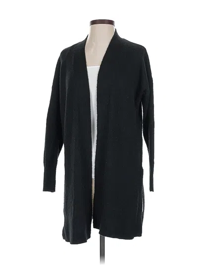 Pre-owned Ann Taylor Loft Cardigan Sweater In Black