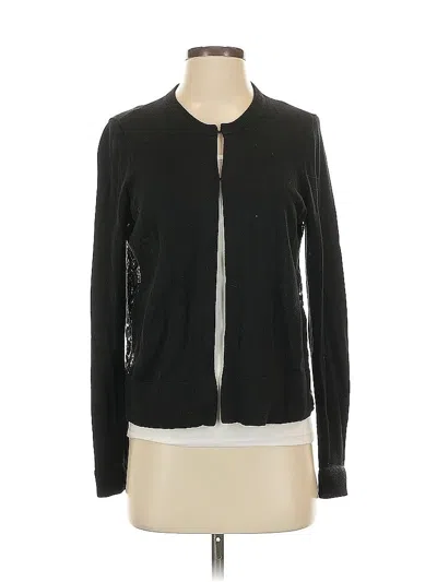 Pre-owned Ann Taylor Loft Cardigan Sweater In Black