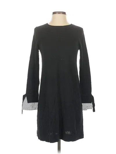 Pre-owned Ann Taylor Loft Cardigan Sweater In Black