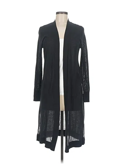 Pre-owned Ann Taylor Loft Cardigan Sweater In Black