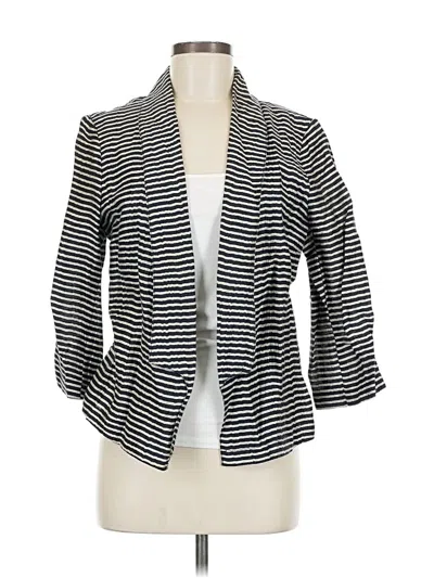 Pre-owned Ann Taylor Loft Cardigan Sweater In Black