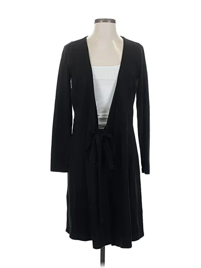 Pre-owned Ann Taylor Loft Cardigan Sweater In Black
