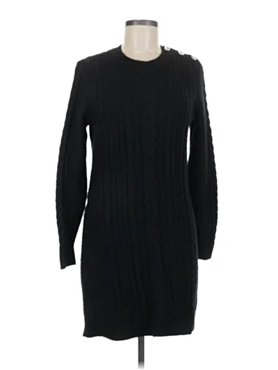 Pre-owned Ann Taylor Loft Cardigan Sweater In Black