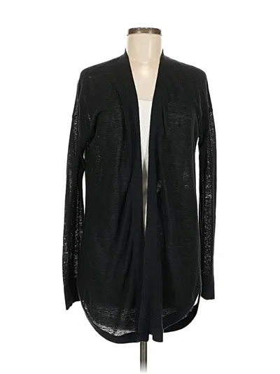 Pre-owned Ann Taylor Loft Cardigan Sweater In Black