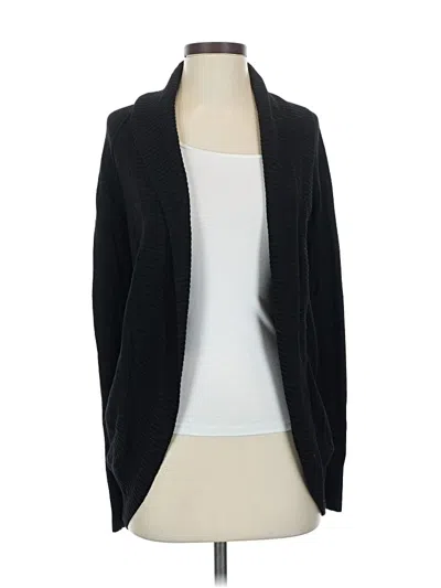 Pre-owned Ann Taylor Loft Cardigan Sweater In Black