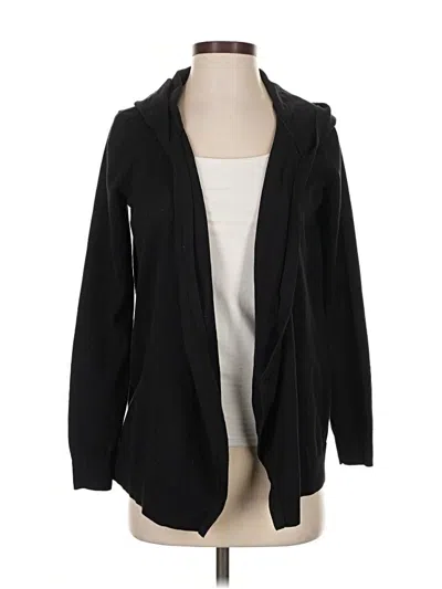 Pre-owned Ann Taylor Loft Cardigan Sweater In Black