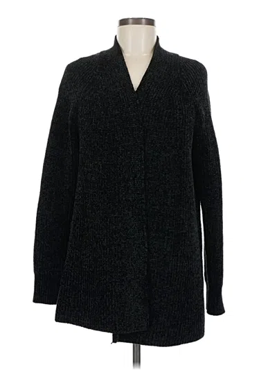 Pre-owned Ann Taylor Loft Cardigan Sweater In Black
