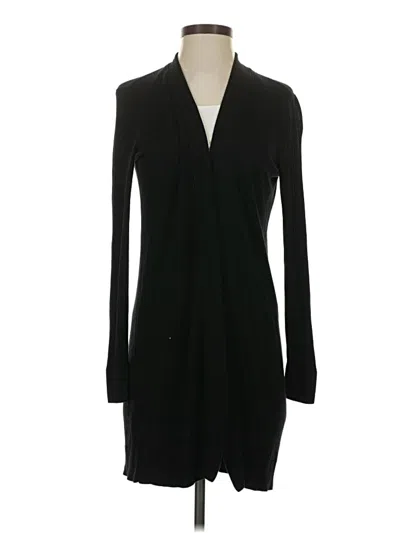 Pre-owned Ann Taylor Loft Cardigan Sweater In Black