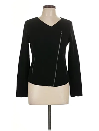 Pre-owned Ann Taylor Loft Cardigan Sweater In Black
