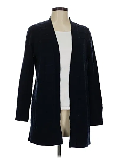 Pre-owned Ann Taylor Loft Cardigan Sweater In Black