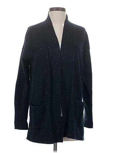 Pre-owned Ann Taylor Loft Cardigan Sweater In Black