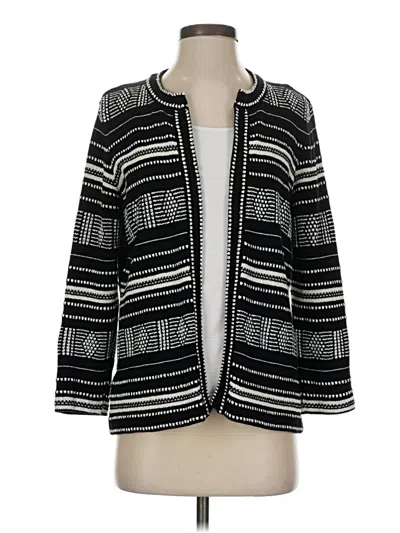 Pre-owned Ann Taylor Loft Cardigan Sweater In Black