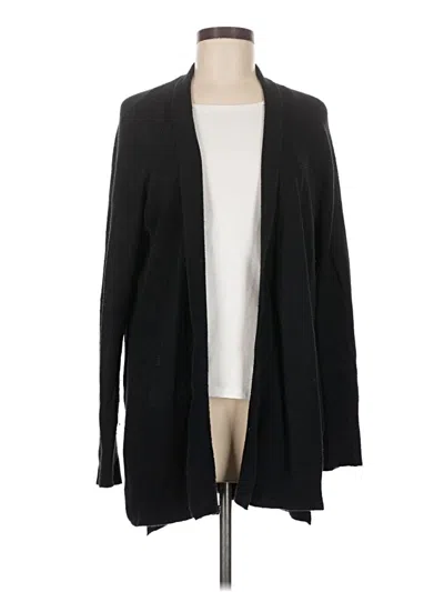 Pre-owned Ann Taylor Loft Cardigan Sweater In Black