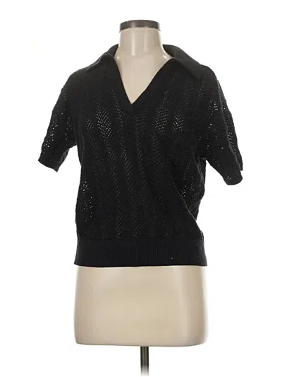 Pre-owned Ann Taylor Loft Cardigan Sweater In Black
