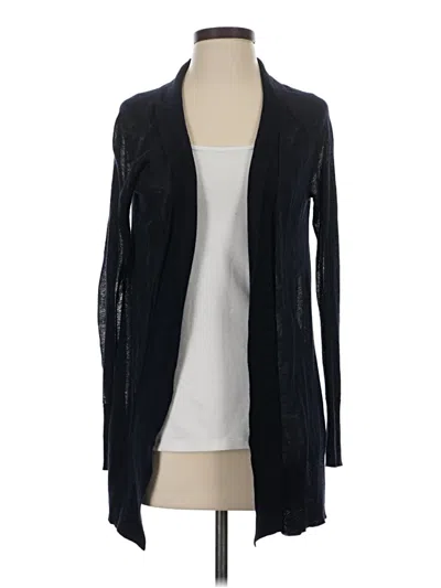 Pre-owned Ann Taylor Loft Cardigan Sweater In Black