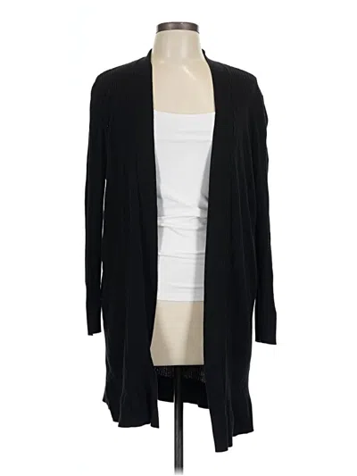 Pre-owned Ann Taylor Loft Cardigan Sweater In Black