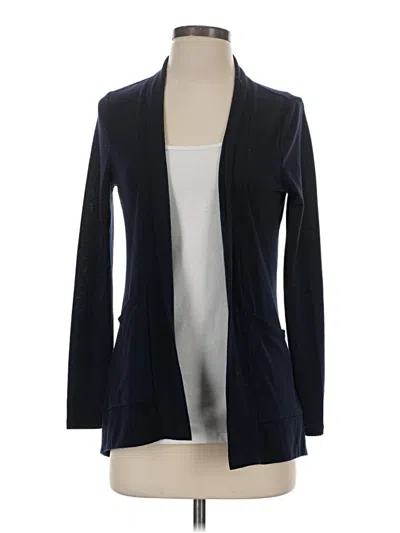 Pre-owned Ann Taylor Loft Cardigan Sweater In Black