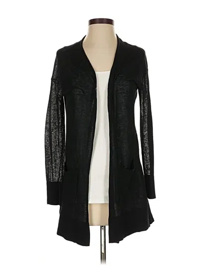 Pre-owned Ann Taylor Loft Cardigan Sweater In Black